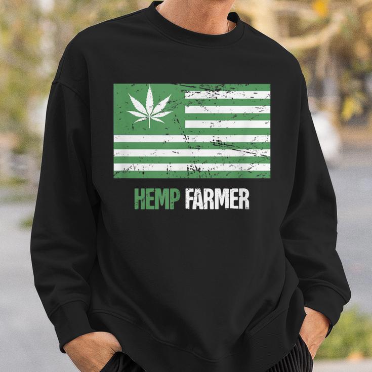 Usa Hemp Farming Organic Horticulture Hemp Farmer Sweatshirt Gifts for Him