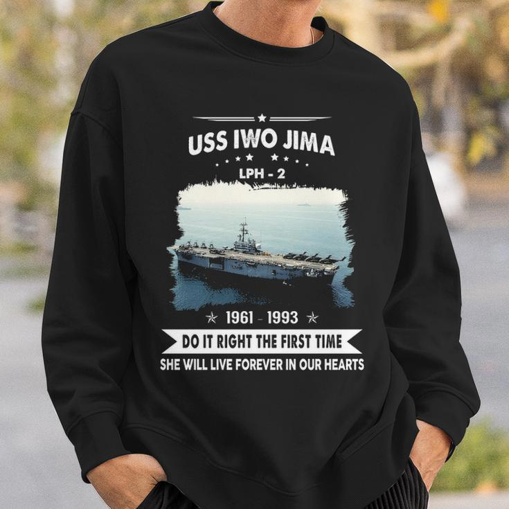 Uss Iwo Jima Lph Sweatshirt Gifts for Him