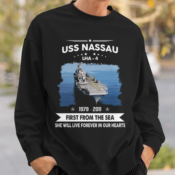 Uss Nassau Lha Sweatshirt Gifts for Him