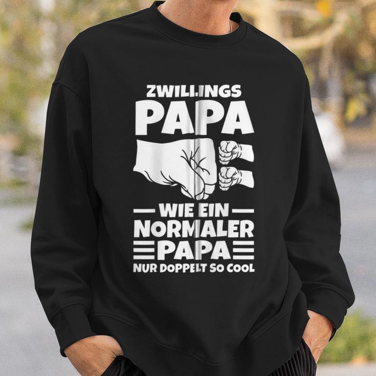 Vatertagater Papa Zwillings Papa Kapuzenjacke Sweatshirt Geschenke für Ihn