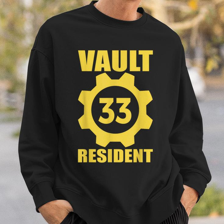 Vault 33 Resident Yellow Blue Sweatshirt Gifts for Him
