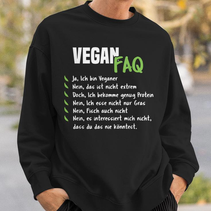 Vegan Vegan Vegan Slogan Sweatshirt Geschenke für Ihn