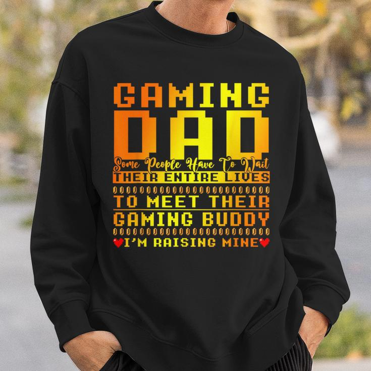 Video Games Player Fathers Day Gamer Dad Gaming Sweatshirt Gifts for Him