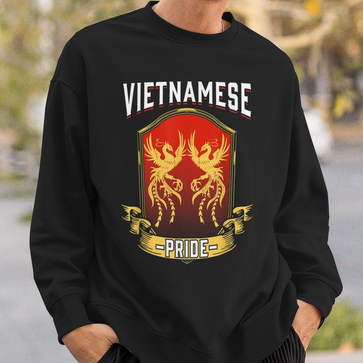 Vietnam Vietnamese Pride Flag Dna Family Sweatshirt Gifts for Him