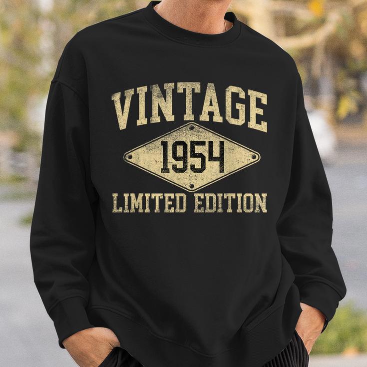 Vintage 1954 Limited Edition Year Of Birth Birthday Sweatshirt Gifts for Him