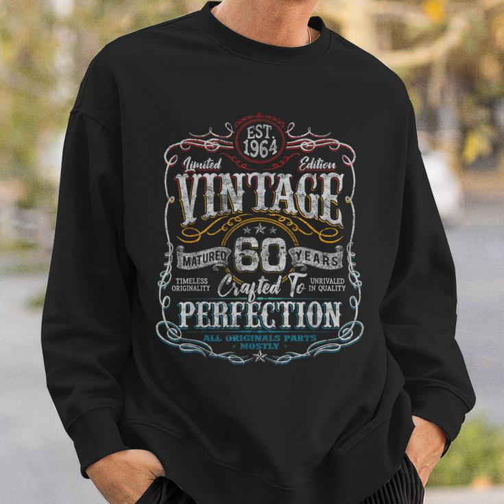 Vintage 1964 Limited Edition 60 Year Old 60Th Birthday Sweatshirt Gifts for Him