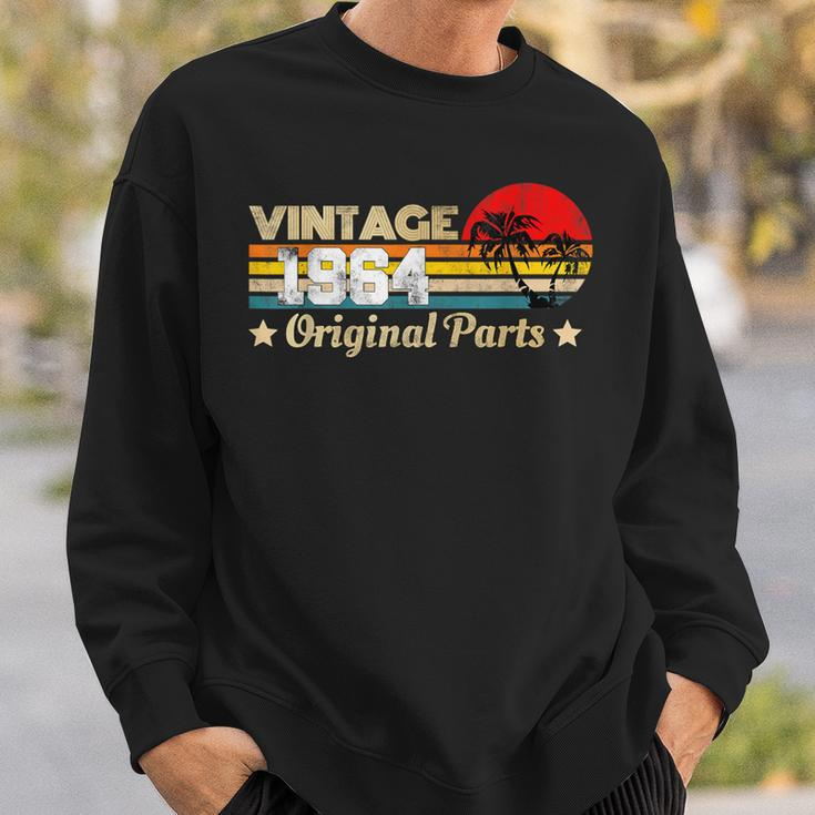 Vintage 1964 Limited Edition Original Parts 60Th Birthday Sweatshirt Gifts for Him