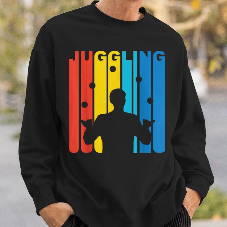 Vintage 1970 'S Juggling Juggling Sweatshirt Geschenke für Ihn