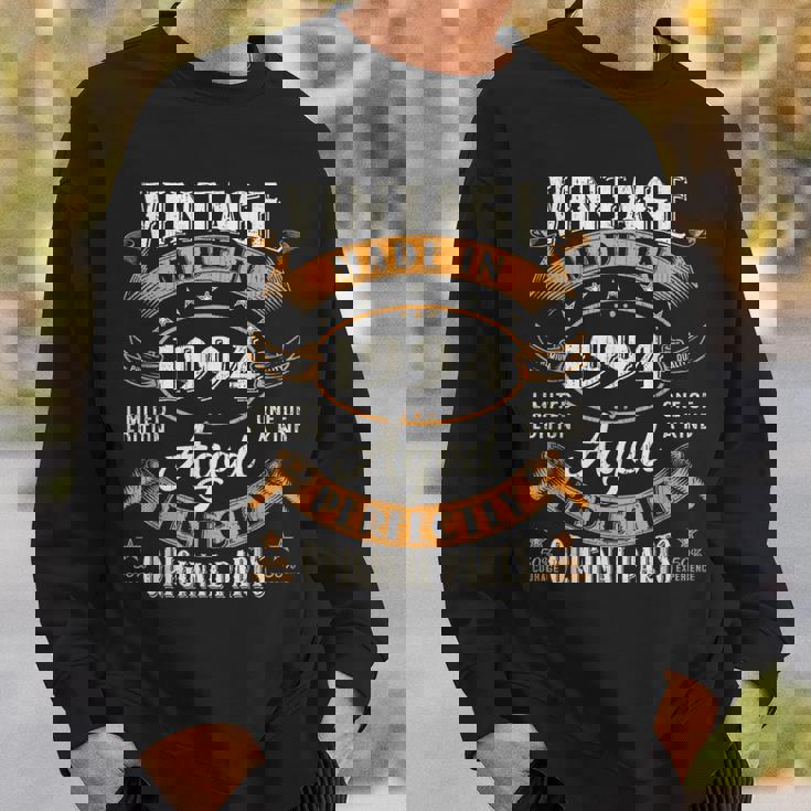 Vintage 30Th Birthday Decorations 1994 30 Birthday Sweatshirt Gifts for Him