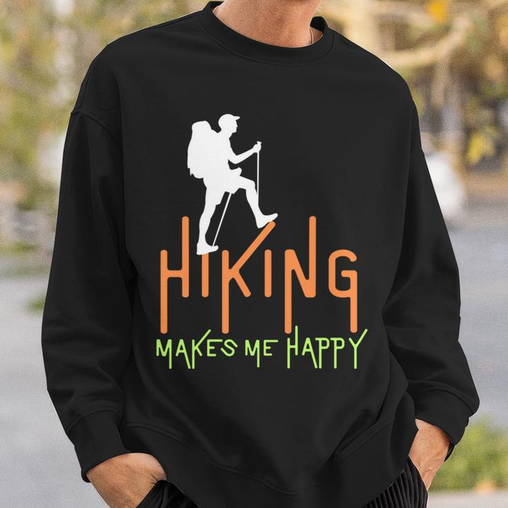 Vintage Hiking Mountain Adventure Aufkleber Für Abenteuer Liebe Sweatshirt Geschenke für Ihn
