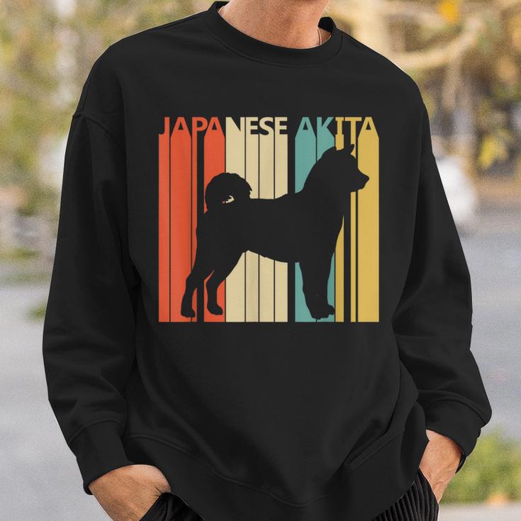 Vintage Japanese Akita Dog Sweatshirt Gifts for Him