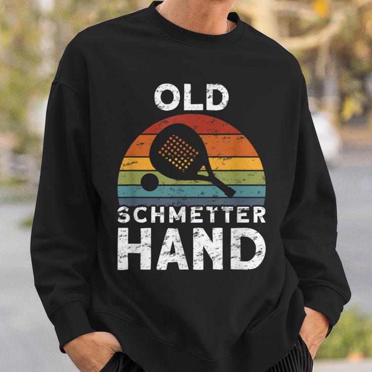 Vintage Old Butterhand Padel Sweatshirt Geschenke für Ihn