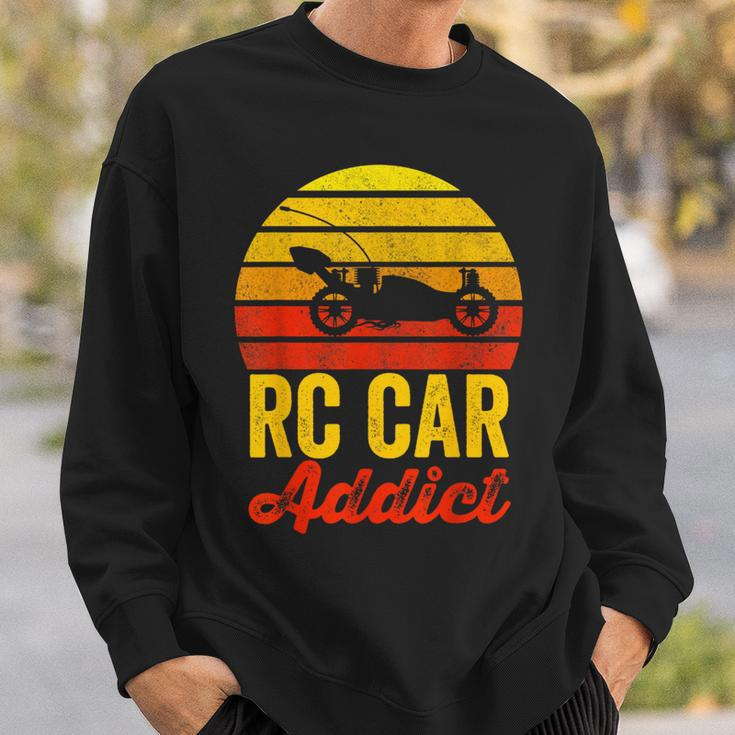 Vintage Rc Cars Addict Rc Racer Rc Car Lover Boys Fun Sweatshirt Gifts for Him