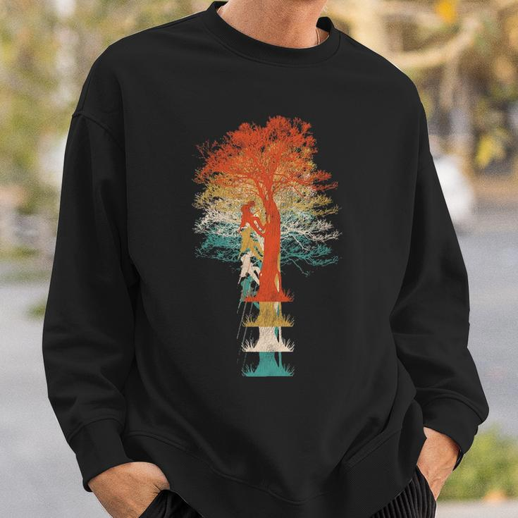 Vintage Retro Style Arborist Sweatshirt Gifts for Him