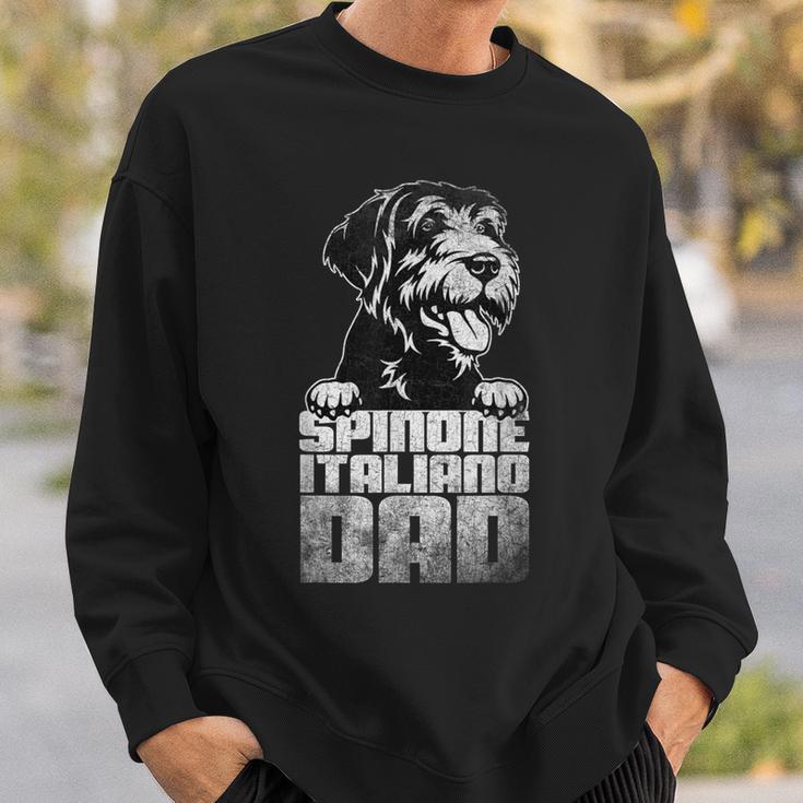 Vintage Spinone Italiano Papa Spinone Italiano Hund Sweatshirt Geschenke für Ihn