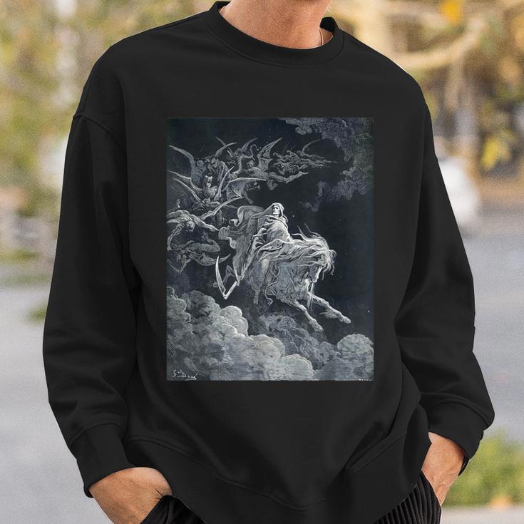 The Vision Of Death By Gustave Dore Sweatshirt Gifts for Him