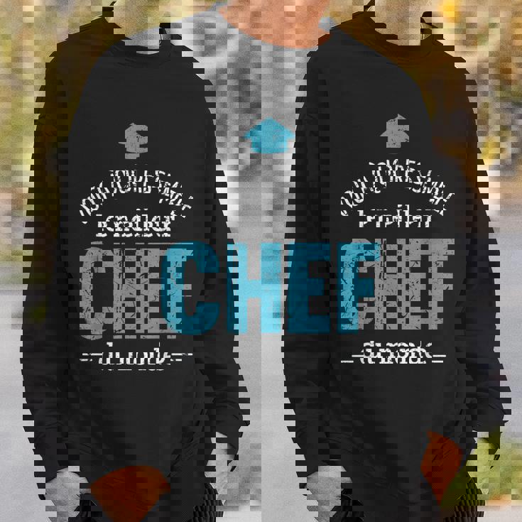 Voici À Quoi Ressemble Le Meilleur Chef Du Monde Cadeau Chef Sweater e Cadeaux pour lui