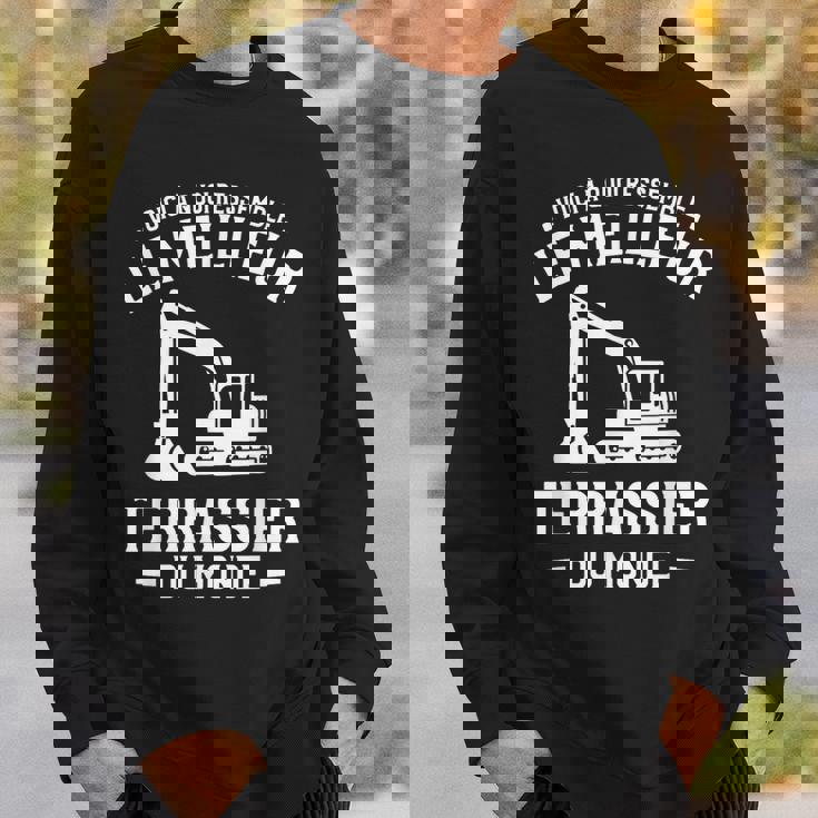 Voici À Quoi Ressemble Le Meilleur Terrassier Du Monde Sweater e Cadeaux pour lui