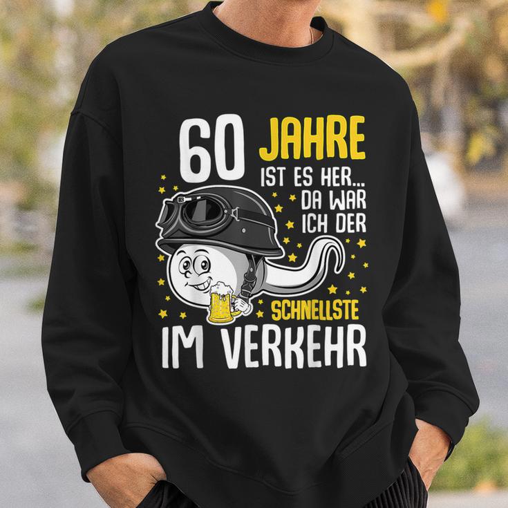 Vor 60 Jahen Der Fastest In Transport 60Th Birthday Man Sweatshirt Geschenke für Ihn