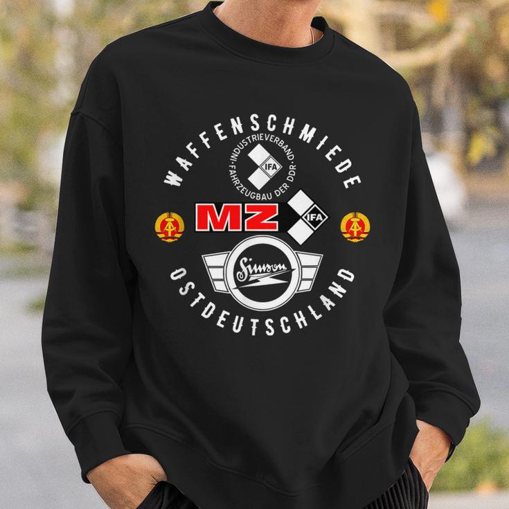 Waffenschmiede East Germany Simson Mz Etz Ts Es Sweatshirt Geschenke für Ihn