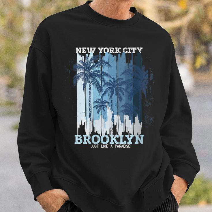 Wear Brooklyn Vintage New York City Brooklyn Sweatshirt Gifts for Him