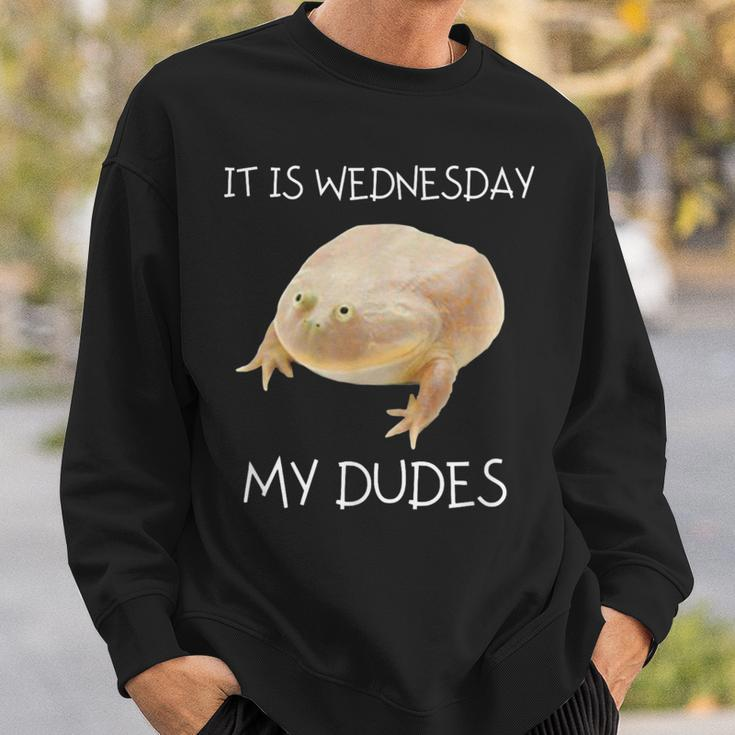 It Is Wednesday My Dudes Sweatshirt Gifts for Him