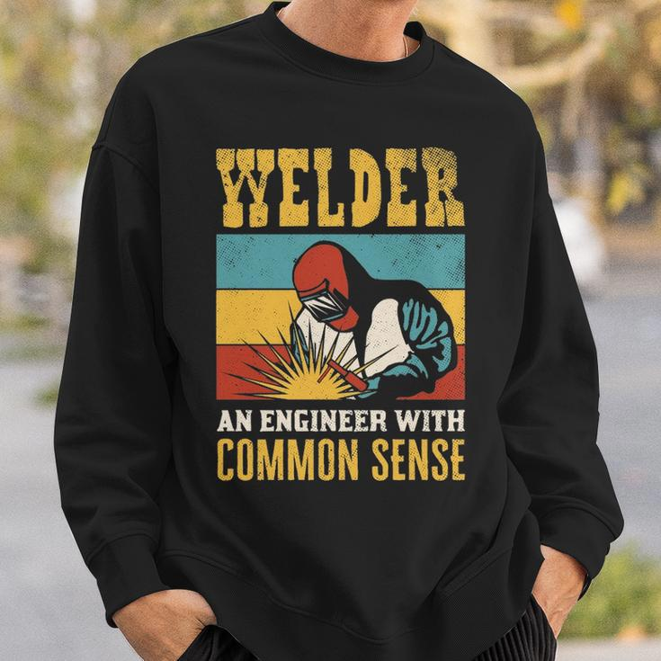 Welder An Engineer Welding Vintage Weld Welders Sweatshirt Gifts for Him