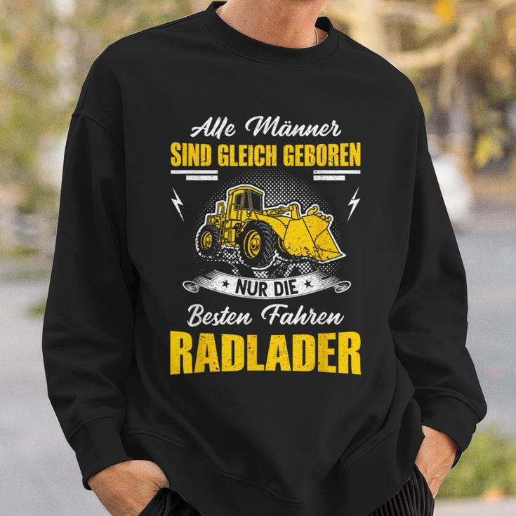 Wheel Loader Slogan Digger Loader Wheel Loader Excavator Sweatshirt Geschenke für Ihn