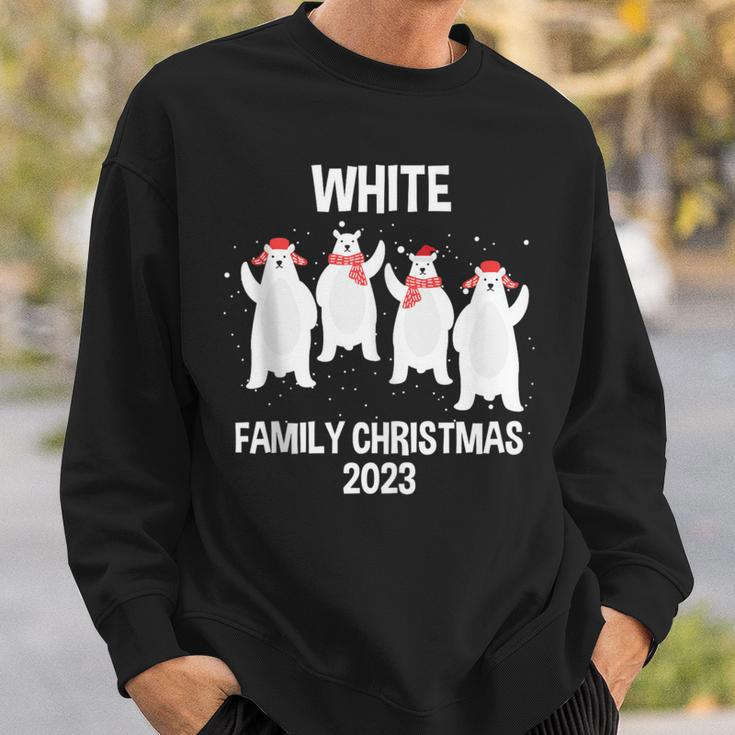 White Family Name White Family Christmas Sweatshirt Gifts for Him