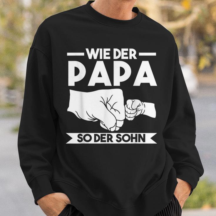 Wie Der Papa So Der Sohn Sweatshirt Geschenke für Ihn