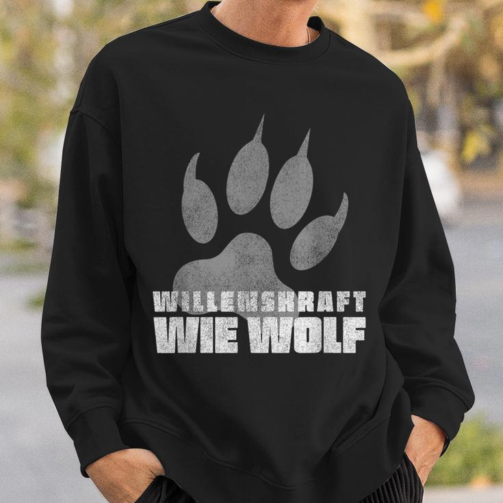Willenskraft Wie Wolf In Wildnis In 7 Vs Kanada Sweatshirt Geschenke für Ihn
