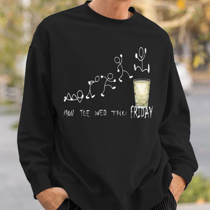 Woche Endlich Freitag Weekende Palatine Dialect Schorle S Sweatshirt Geschenke für Ihn