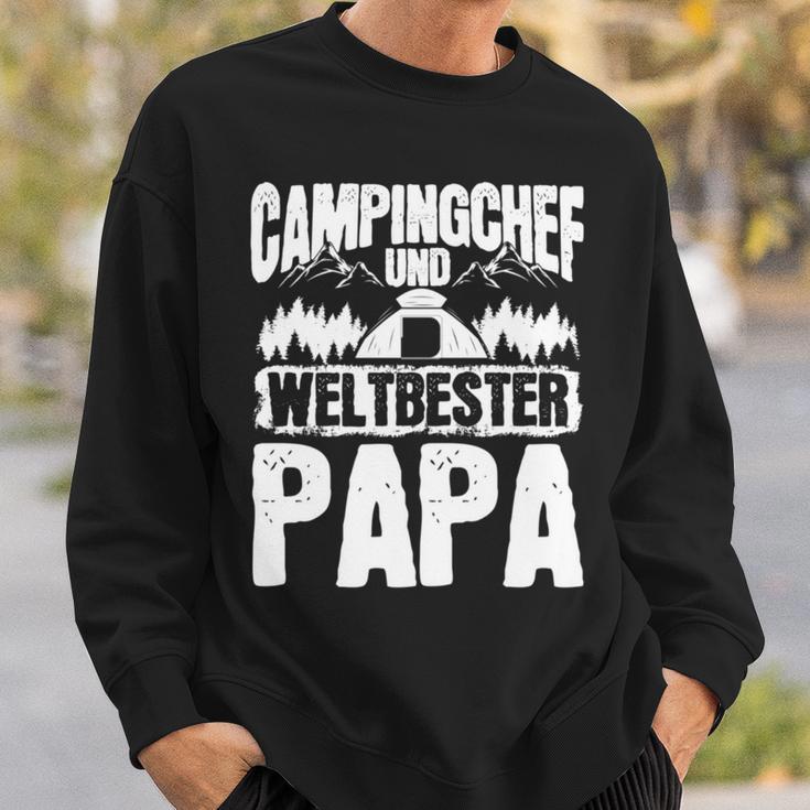 Wohnwagen Campingurlaub Bester Papaatertag Campen Sweatshirt Geschenke für Ihn