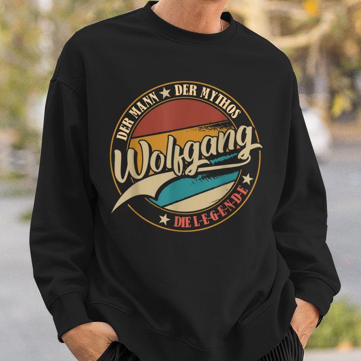 Wolfgang Der Mann Der Mythos Die Legende First Name Sweatshirt Geschenke für Ihn