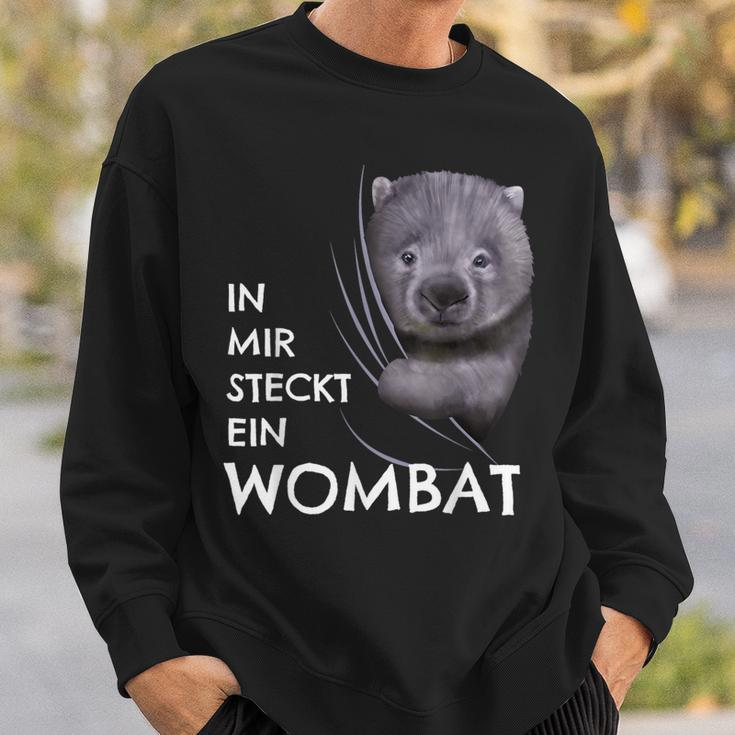 Wombat Costume Children's Clothing In Mir Steckt Ein Wombat Sweatshirt Geschenke für Ihn