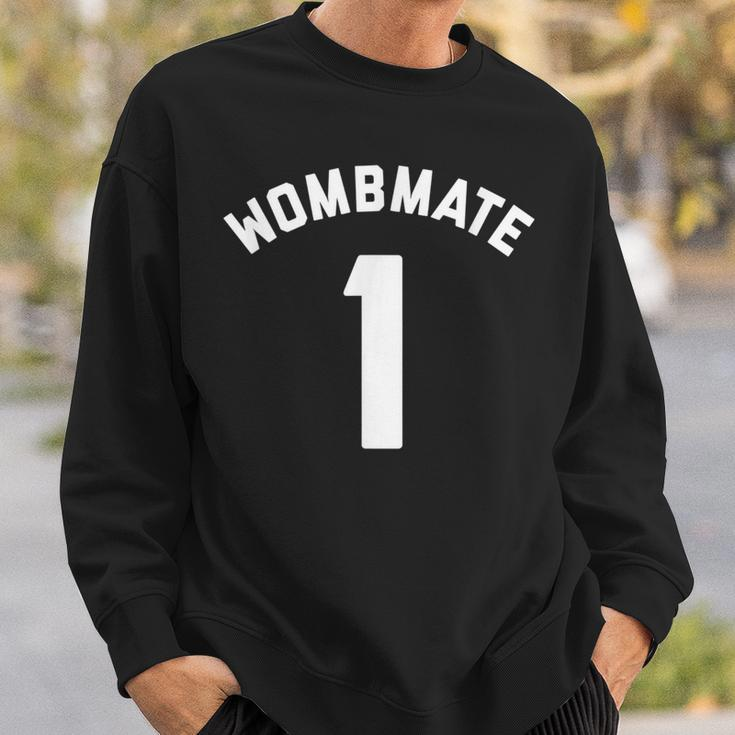 Wombmate 1 Twin Triplet Quadruplet Matching Sweatshirt Gifts for Him