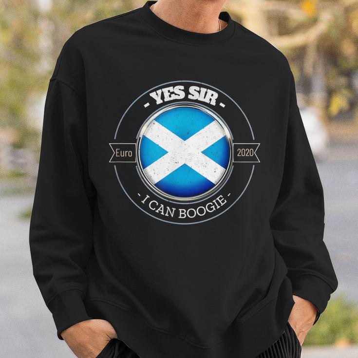 Yes Sir I Can Boogie No Scotland No Party Saltire Sweatshirt Gifts for Him