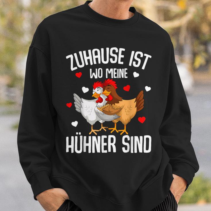 Zuhause Ist Wo Meine Hühner Sind Farmer S Sweatshirt Geschenke für Ihn