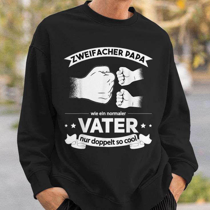 Zweifacherater Hoch 2 Papaon Zwei Kinder Sweatshirt Geschenke für Ihn