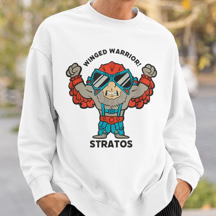 Adorable Stratos He Man Toy 1980 Gray Sweatshirt Geschenke für Ihn