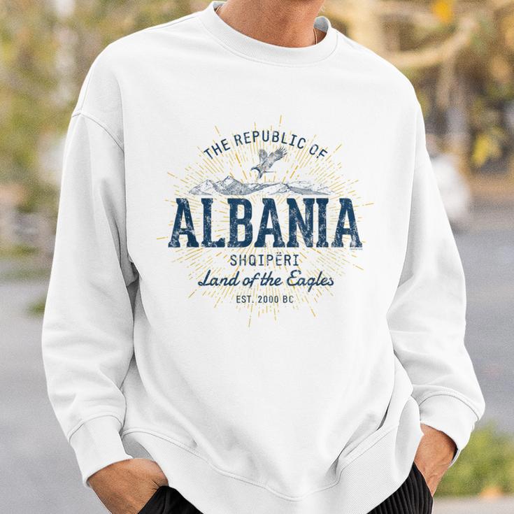 Albania Retro Styleintage Albania Sweatshirt Geschenke für Ihn