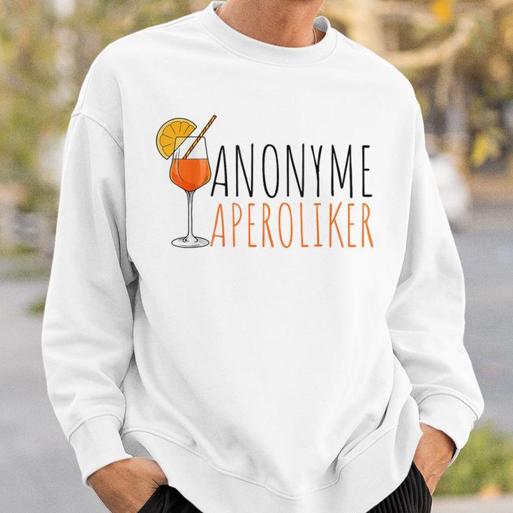 Anonyme Aperoliker Sprizz Sweatshirt Geschenke für Ihn