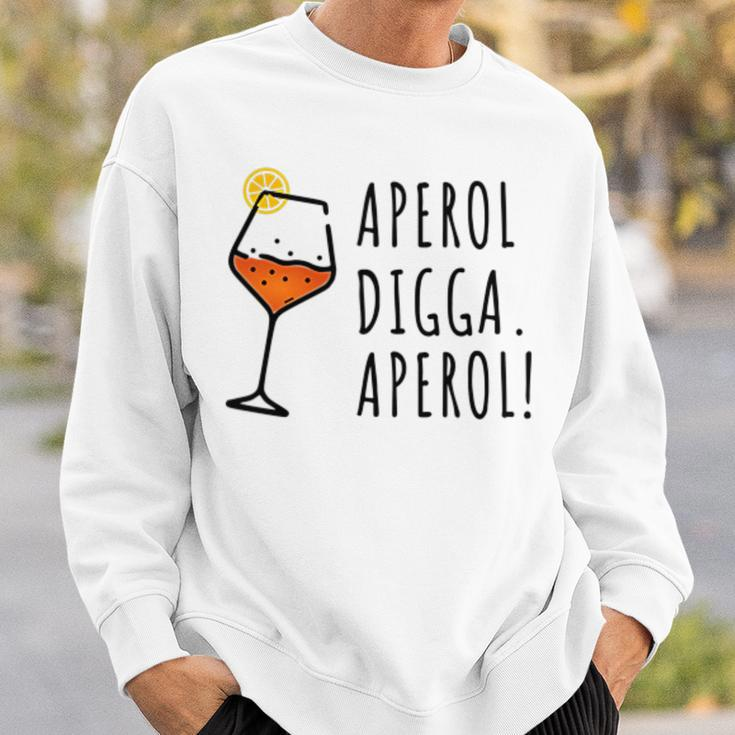 Aperol Digga Summer Alcohol Aperol Spritz S Sweatshirt Geschenke für Ihn