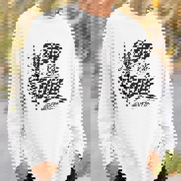 Bad To The Bone Retro Skeleton Orthopedic Surgeon Rn Squad Sweatshirt Gifts for Him