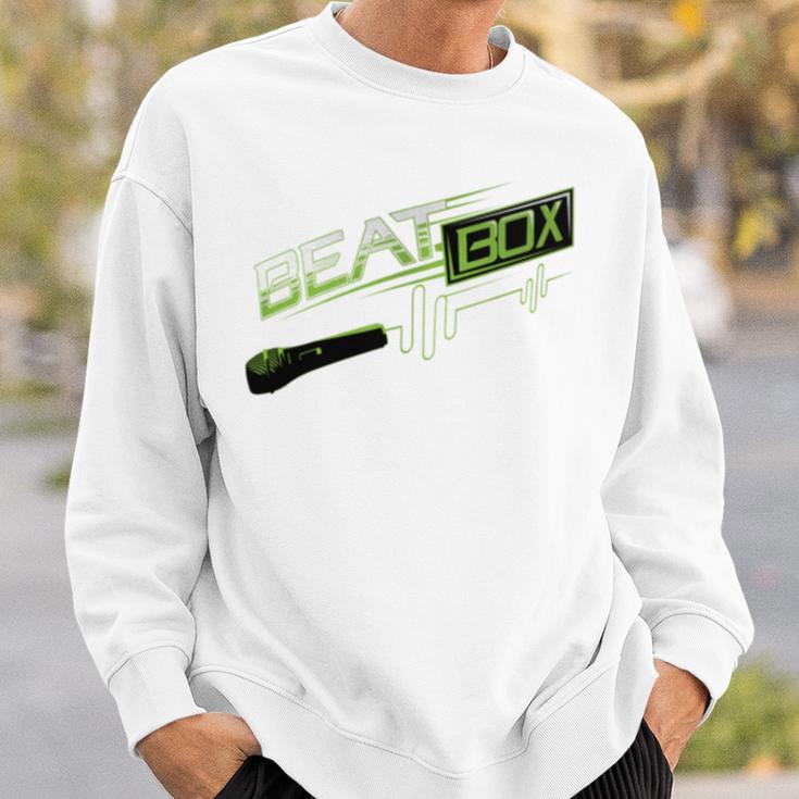 Beatbox Cute Boom Box Beat-Boxing Mic Sweatshirt Gifts for Him