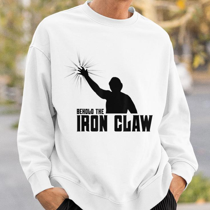 Behold The Iron Claw Famous Pro Wrestling Move Sweatshirt Gifts for Him