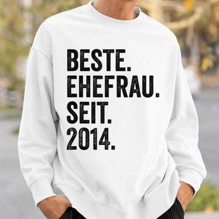 Beste Ehefrau Seit 2014 Sweatshirt Geschenke für Ihn