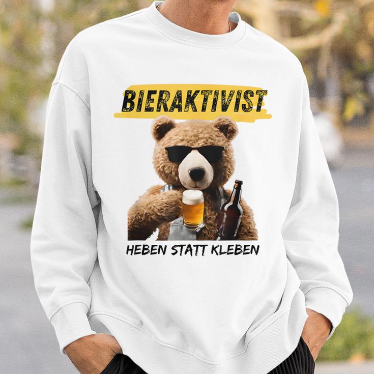 Bieraktivist Heben Statt Kleben Sweatshirt Geschenke für Ihn