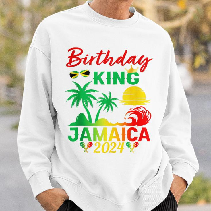 Birthday King Jamaica 2024 Jamaican Vacation Trip Men_S Sweatshirt Gifts for Him