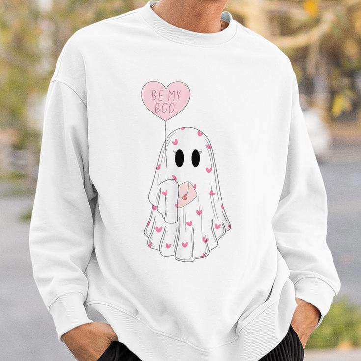 Be My Boo Ghost Happy Valentine's Day Couple Sweatshirt Gifts for Him
